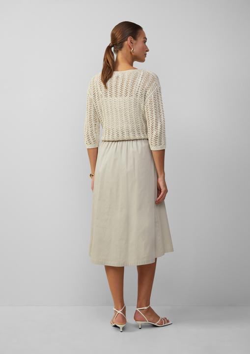 Produktbild s.Oliver Strickpullover Semitransparenter Pullover aus Ajourstrick mit Pailletten (L)