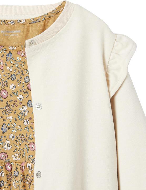 Image du produit Vertbaudet Ensemble fille : robe t-shirt & cardigan (140)