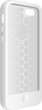 Image du produit Moshi Origo Coque en silicone pour iPhone 5C Blanc Polaire (Apple iPhone 5c)