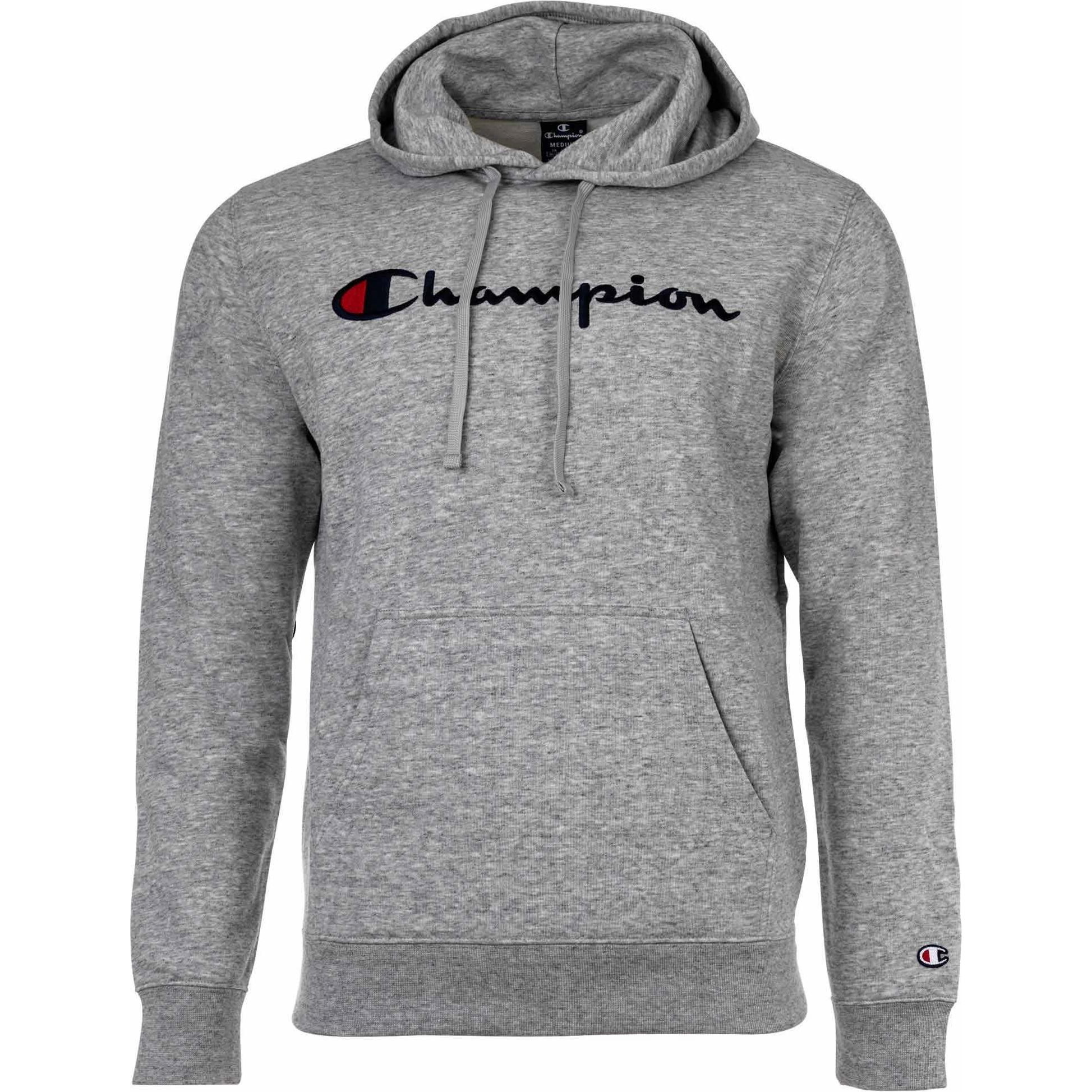 Champion, Herren, Pullover, Sweatshirt Casual Locker sitzend Hooded Sweatshirt, Grau, (XXL)