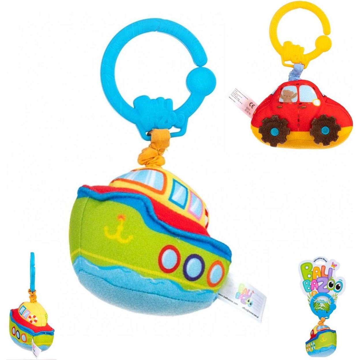 Bali Bazoo, Kinderwagenspielzeug, Plüschfahrzeuge Vibration