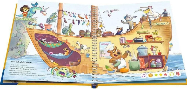 Actual product image tiptoi Meine Lern-Spiel-Welt: Konzentration und Wahrnehmung (German, Helen Seeberg, Antje Hagemann, 2023)