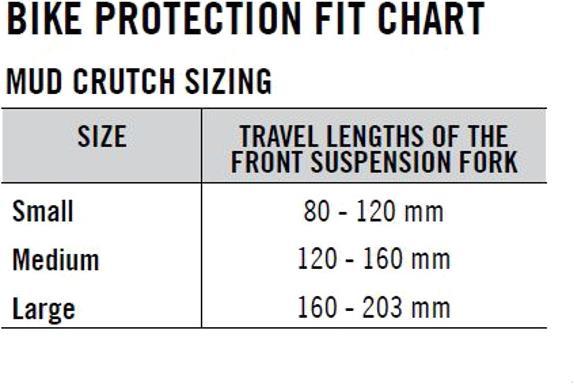 Actual product image Race Face mud crutch (Rear mudguard)