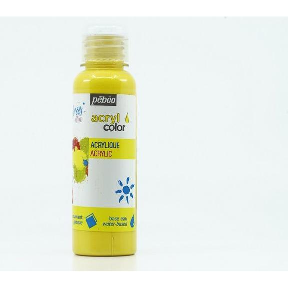 Thumbnail - Pebeo, Künstlerfarbe + Bastelfarbe, Acrylcolor (Primärgelb, 150 ml)