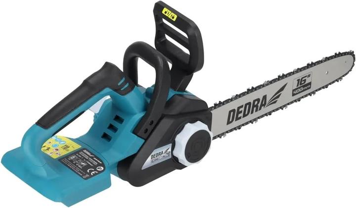 Actual product image Dedra PILARKA AKUMULATOROWA 16' 2*18V 0*AH SAS+ (Battery chain saw)
