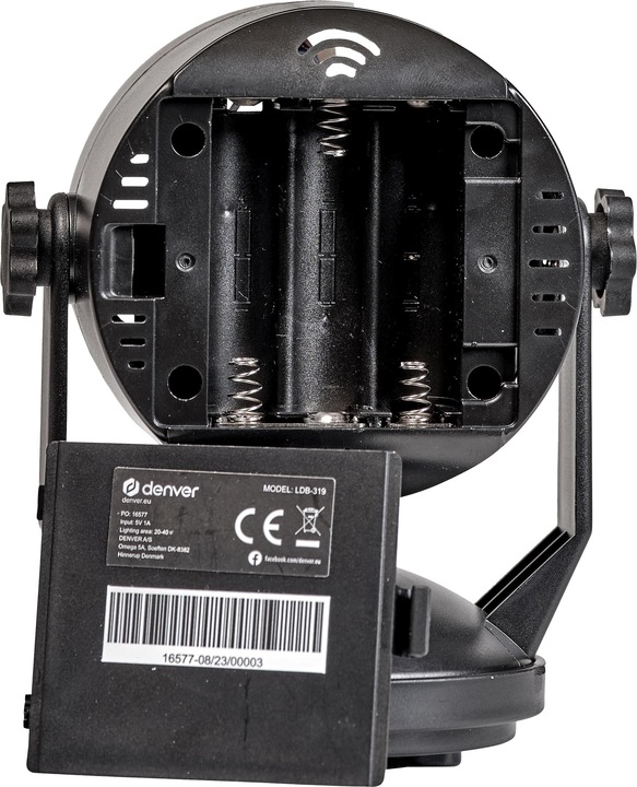 Actual product image Denver LED disco ball LDB-319
