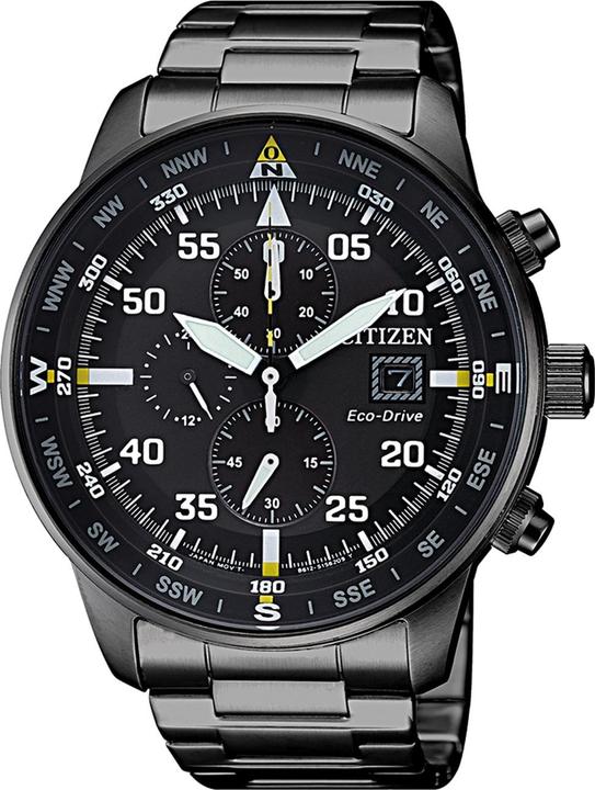 Actual product image Citizen Eco-Drive Chrono CA0695-84E (M) (Chronograph, 44 mm)