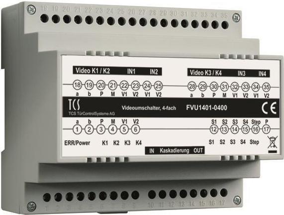Actual product image TCS Video signal switcher