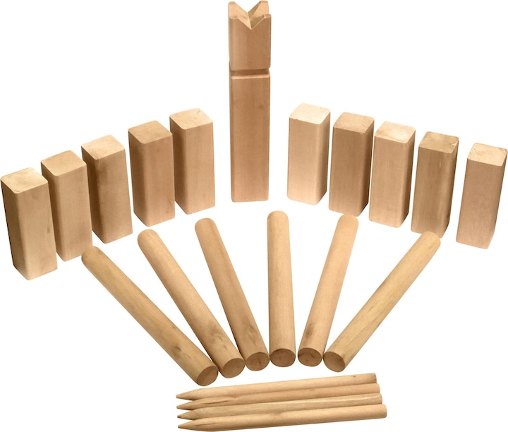 Actual product image Green>it Play>it® klassisk kongespil "KUBB"