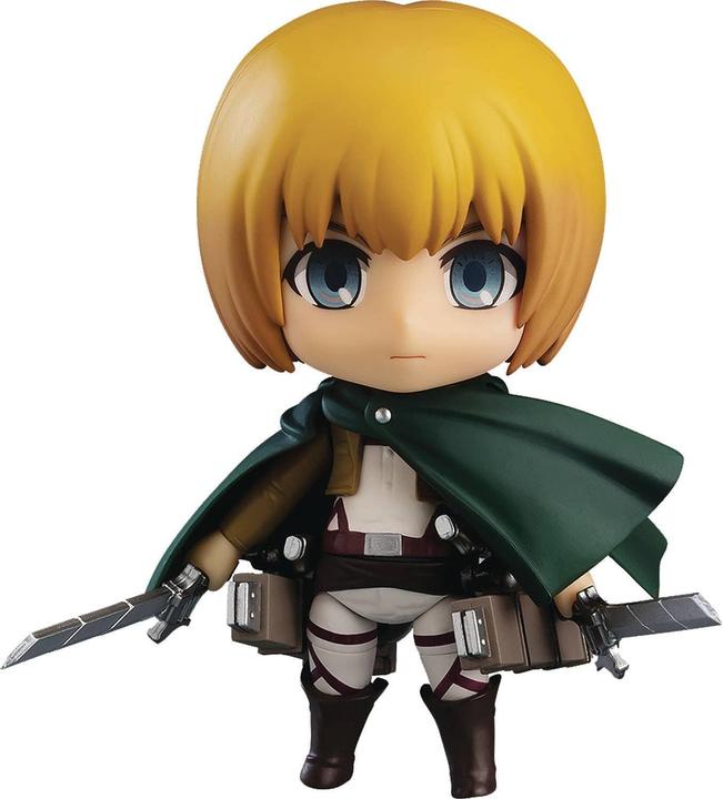 Actual product image Good Smile Company Attack on Titan figurine Nendoroid Armin Arlert: Survey Corps Ver. 10 cm