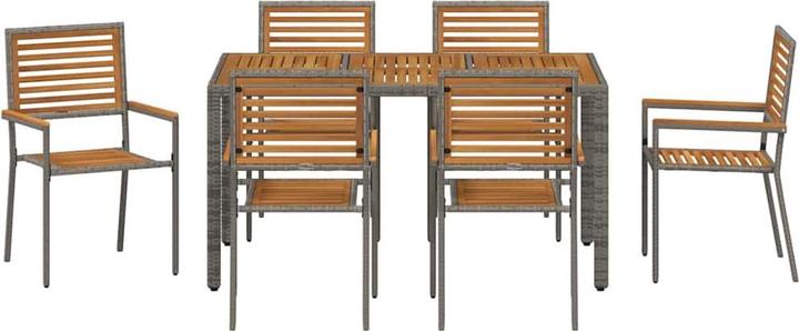 Actual product image vidaXL Garten Essgruppe (150 x 90 x 75 cm)