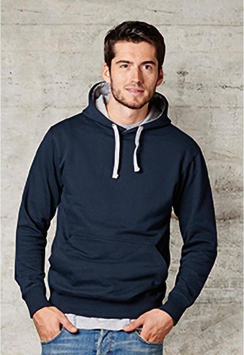 Image du produit Alphacam - Sweatshirt à capuche contrastée - Homme (3XL, L, M, S, XL, XS)