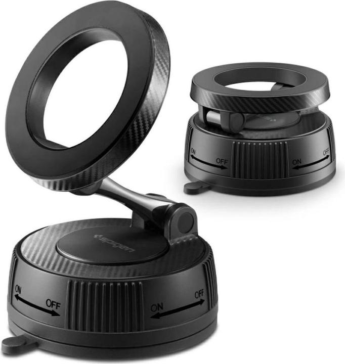 Spigen Mft36 Vacuumlock Supporto magnetico Magsafe per auto per cruscotto nero
