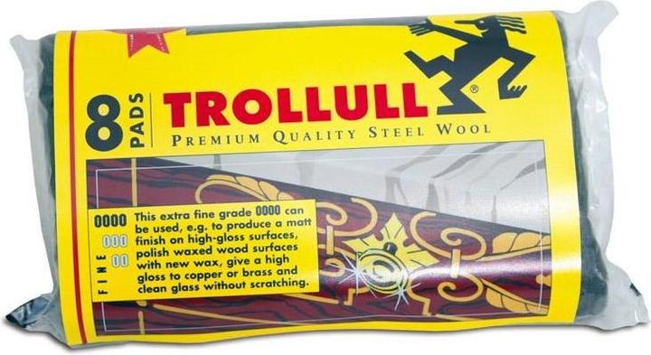 Actual product image Trollull Pot Cleaner Grade 00 8Pack (8 pcs.)