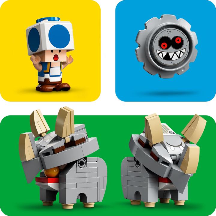 Produktbild LEGO Reznors Absturz- Erweiterungsset (71390, LEGO Super Mario)