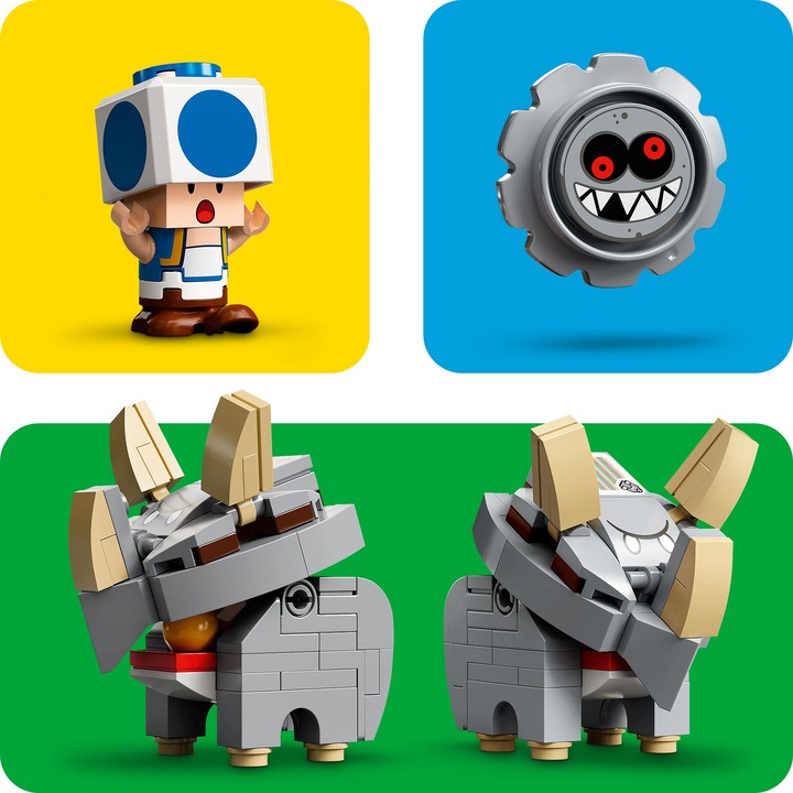 Produktbild LEGO Reznors Absturz- Erweiterungsset (71390, LEGO Super Mario)
