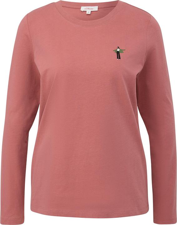 Produktbild s.Oliver T-Shirt Longsleeve mit Statement-Print (34)