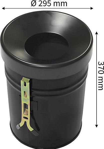 Image du produit kaiserkraft Poubelle murale (24 l)