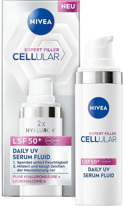 Actual product image NIVEA Cellular Expert Filler Daily UV Serum Fluid (30 ml)