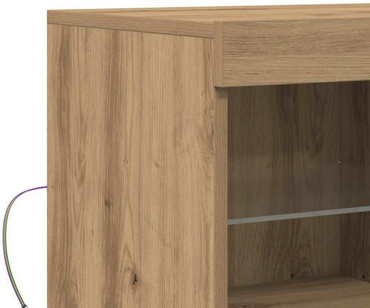 Image du produit vidaXL LED-Sideboard (37 x 37 x 66.50 cm)