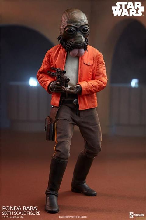 Actual product image Sideshow Star Wars Scum & Villainy action figure 1/6 Ponda Baba 30 cm