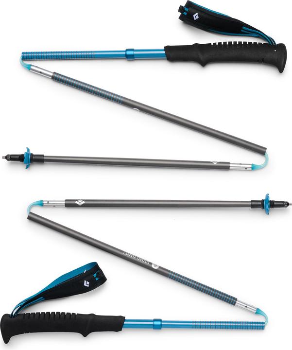 Image du produit Black Diamond Trekkingst?cke Distance Carbon Z (anthrazit/blau, 1 Paar, 115 cm) (115 cm)