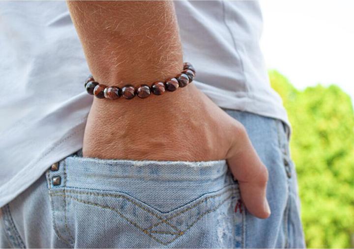Immagine prodotto Beneto Bracciale con perle occhio di bue MINK158/20