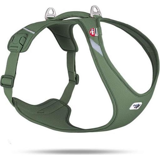 Thumbnail - Curli Belka Comfort Hundegeschirr All New Grün 3XL (3XL, Hund, Allgemein), Halsband + Leine
