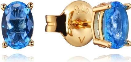 Actual product image Viceroy Elegant gold-plated earrings with zirconia 13129E100-53
