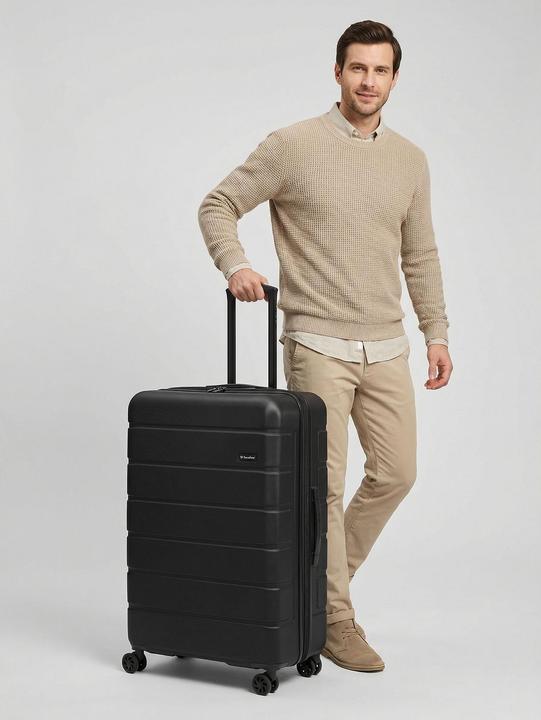 Produktbild Saxoline Miami 4 Rollen Trolley L 75 cm mit Dehnfalte (100 l)