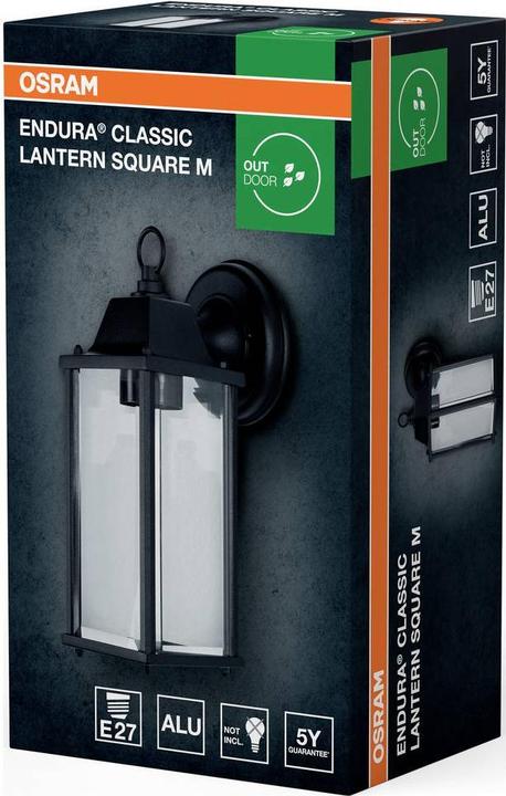 Produktbild Osram ENDURA® CLASSIC LANTERN Square M E27 (E27, IP23)