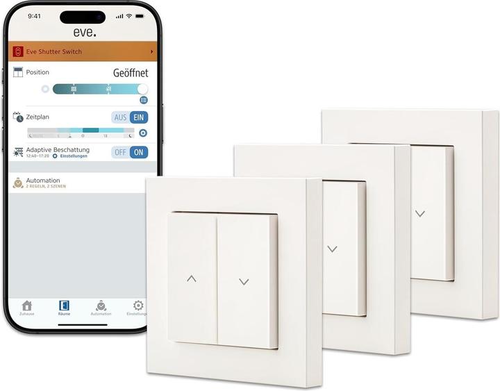 Actual product image Eve Battery Shutter Switch