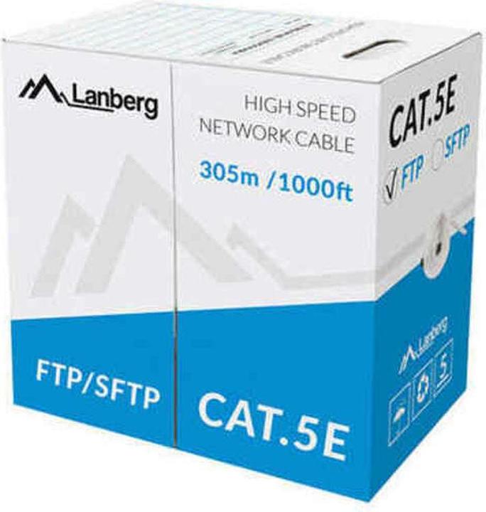 Produktbild Lanberg LCF5-10CC-0305-S Netzwerkkabel 305 m Cat5e F/UTP (FTP) Grau (F/UTP, CAT5, 305 m)