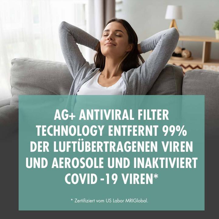 Actual product image Gastroback 20100 Air purifier AG+ AirProtect Ideal for allergy sufferers & asthmatics, AG+ Antiviral Filter (50 m²)