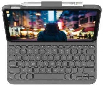 Productafbeelding Logitech Slanke map (DE, iPad 2021 (9e gen), iPad 2019 (7e Gen), iPad 2020 (8e generatie))