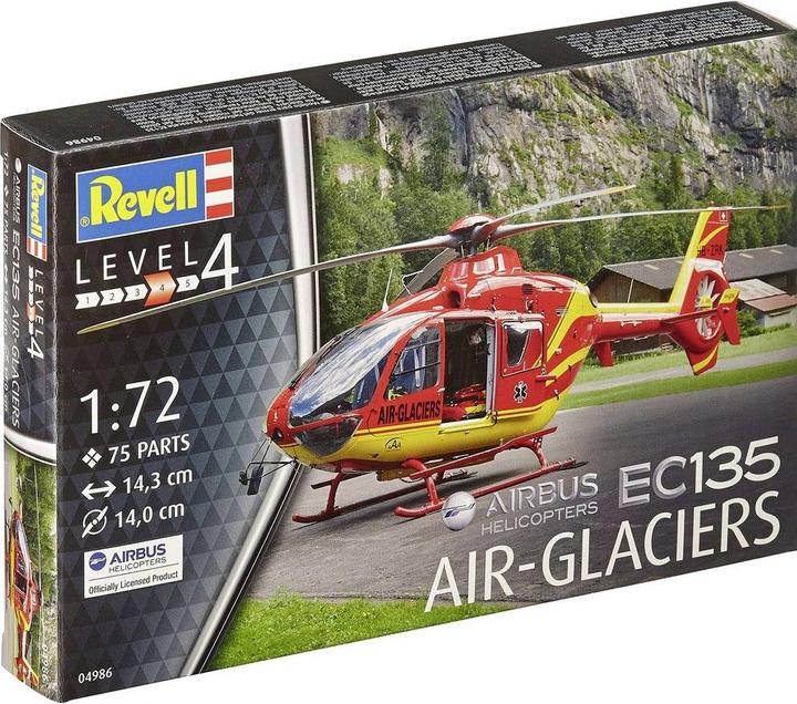 Image du produit Revell 64986 EC-135 Air Glaciers Heli