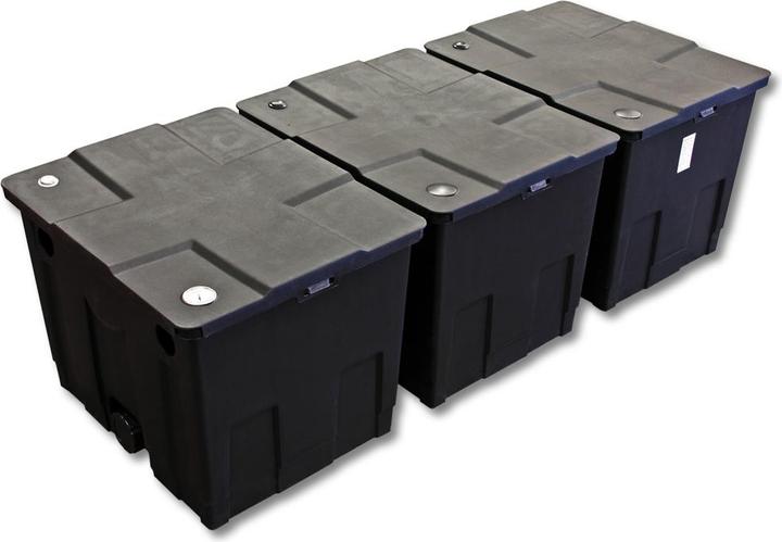 Produktbild SunSun Filter Set 90000l Teich 24W Klärer,100W ECO Pumpe 25m Schlauch Skimmer