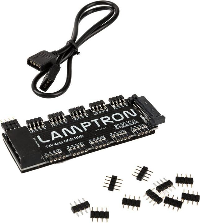 Produktbild Lamptron SP103 10x RGB-Hub