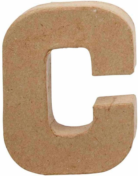 Immagine prodotto Creativ Company Lettera di cartapesta piccola - C