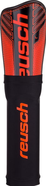 Produktbild Reusch Pixie Lite schwarz rot Herren Schoner Schienbeinschützer NEU, Grösse:XL