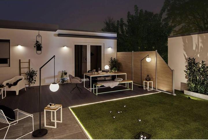 Actual product image Paulmann Solar Wall Light Ryse (145 lm, IP44)