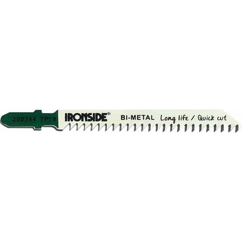 Ironside, Sägeblatt, HCS-Stichsägeblätter für Holz, 5 Stück