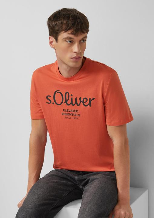 Produktbild s.Oliver Logo T-Shirt (L)