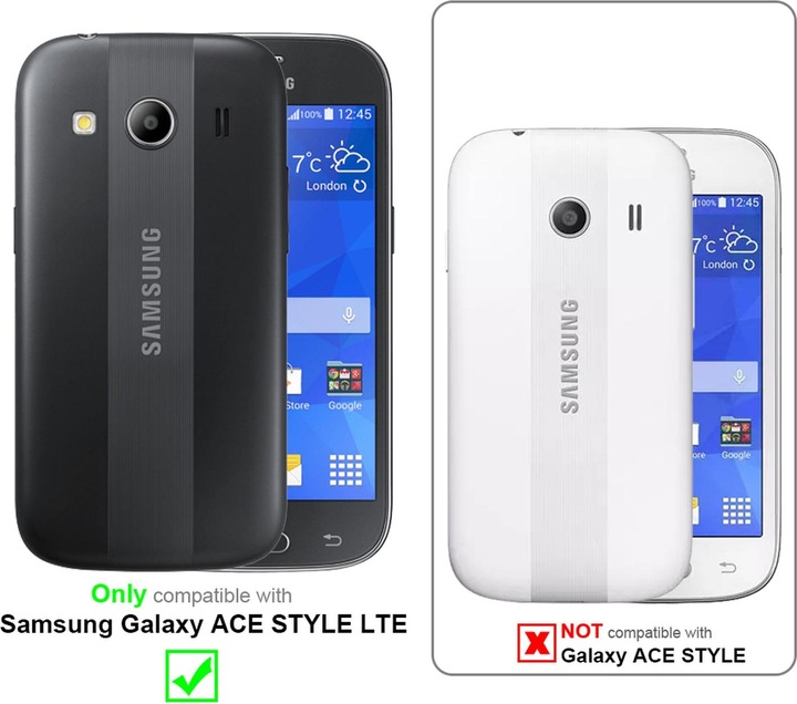 Actual product image Cadorabo Display protection glass (1 Piece, Samsung Galaxy Ace Style LTE)