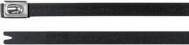 Produktbild HellermannTyton Kabelbinder 316 Edelstahl 201x7,9mm (Metallkabelbinder, 201 mm, 50 Stk.)