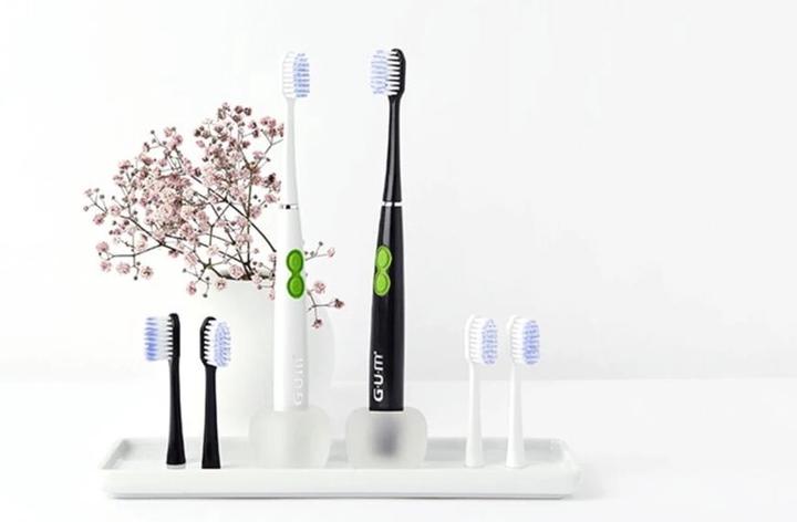 Actual product image GUM Sonic Daily Baterija Powered Baltas