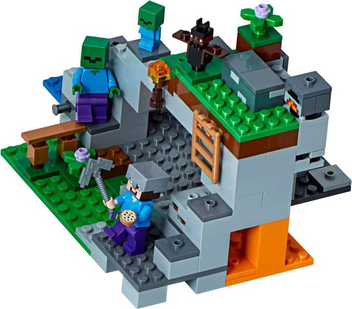 Image du produit LEGO La grotte des zombies de Minecraft (21141, LEGO Minecraft)