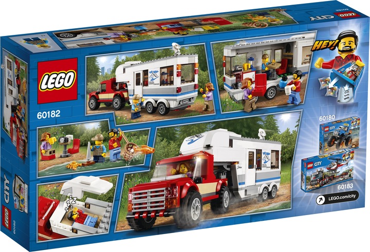 Immagine prodotto LEGO Pickup caravan (60182, LEGO City)