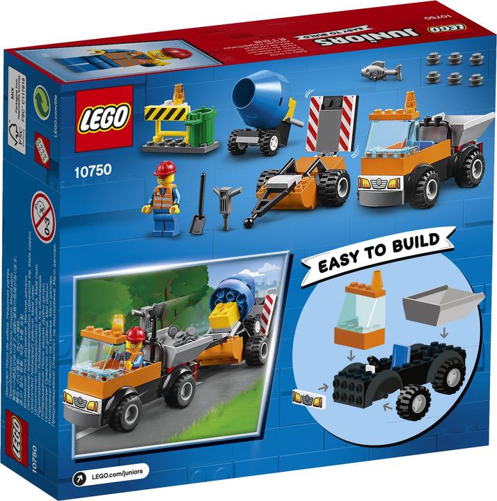 Produktbild LEGO Strassenbau-Laster (10750, LEGO City)