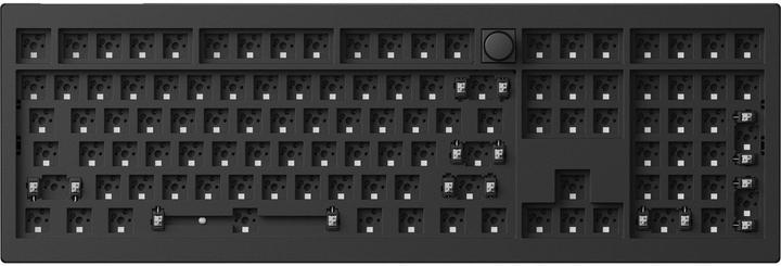 Keychron V6 Max QMK/VIA RGB Knob Barebone Switch Wireless Mechanical Keyboard (black) (Barebone, Kabellos, Kabelgebunden)